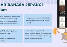 Menambah Pengalaman Dalam Bahasa Jepang