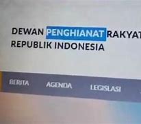 Situs Web Dpr Ri Down Dan Berganti Nama 2020